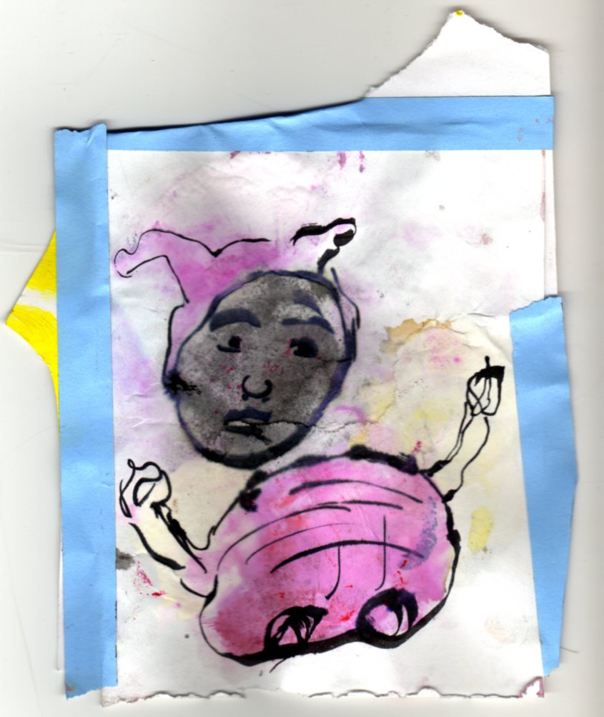 Mit Lupp und Streifen